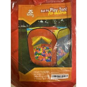 Kiddey Ball Pit Play Tent for Kids - 6-Sided Ball Pit for Kids Toddlers and Baby
